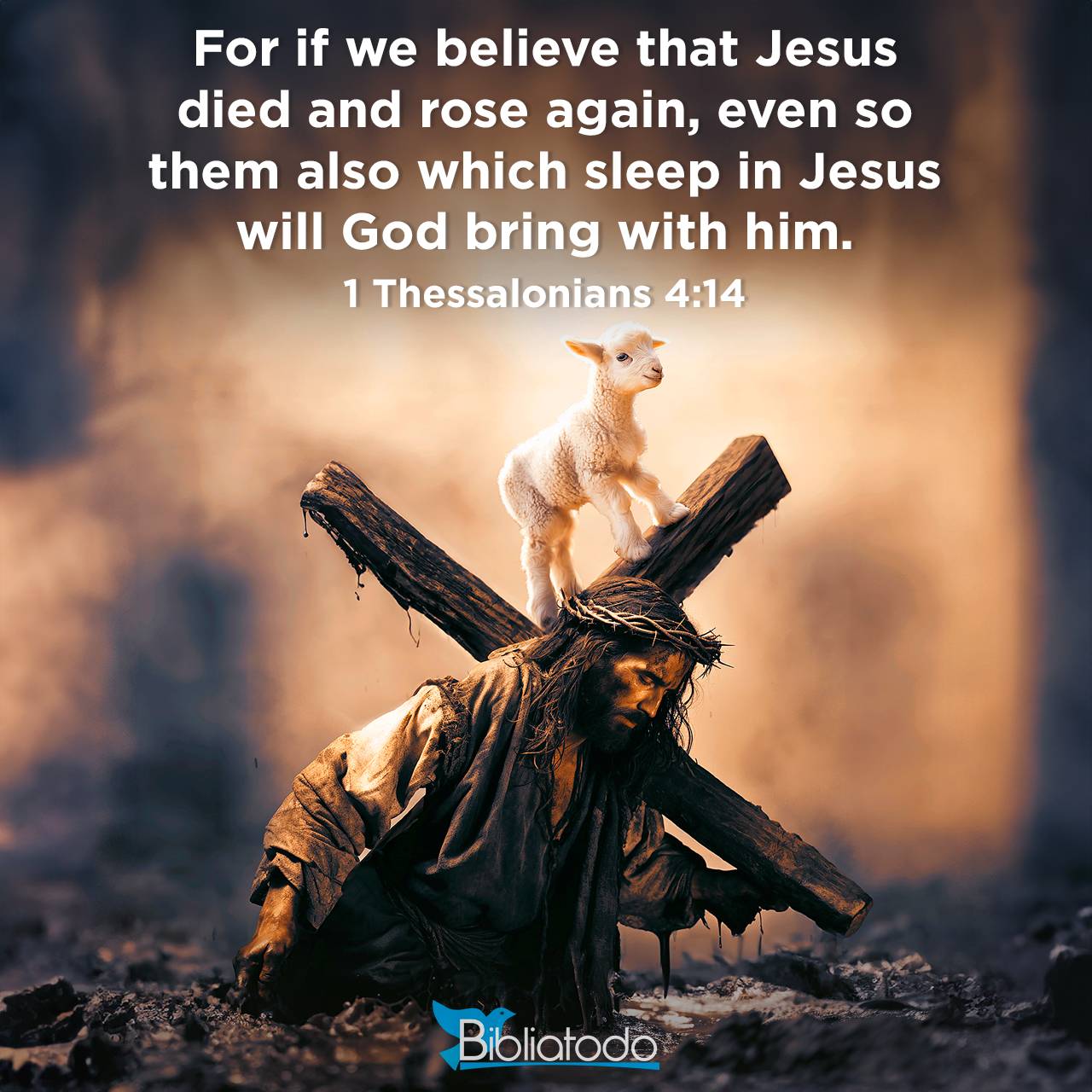 1 Thessalonians 4:14 NRSV - For since we believe that Jesus died and ...