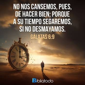 Gálatas 6:9