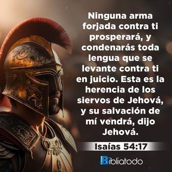 Isaías 54:17