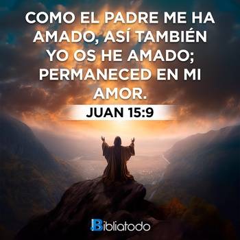 Juan 15:9