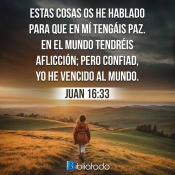 Juan 16:33