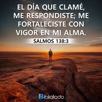 Salmos 138:3