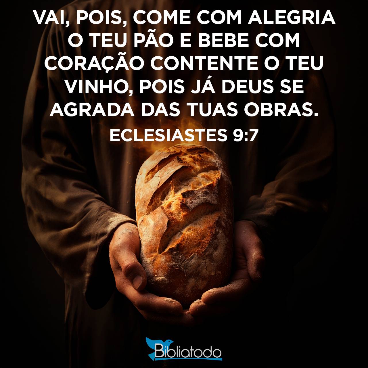 Eclesiastes 9:7 CATÓLICA - Versiculo do dia