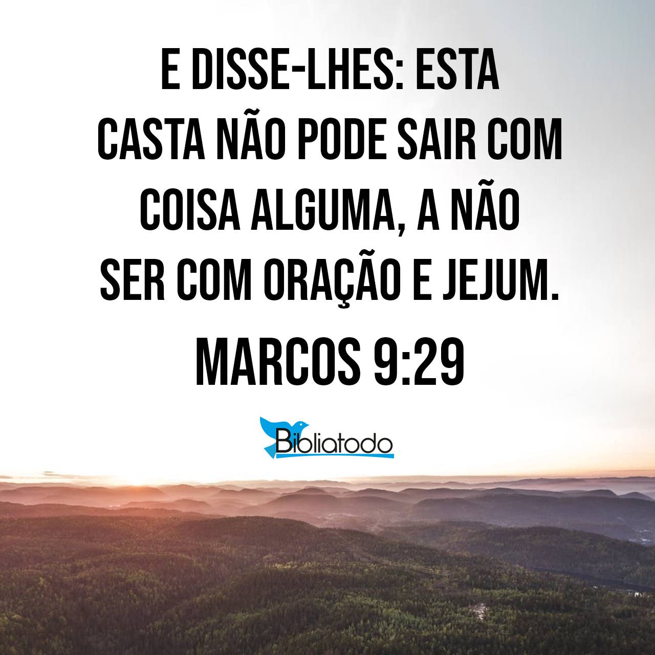 Marcos 9:29 CATÓLICA - Jesus respondeu: Essa espécie de demônios não pode  ser expulsa de nenhum modo, a não ser…