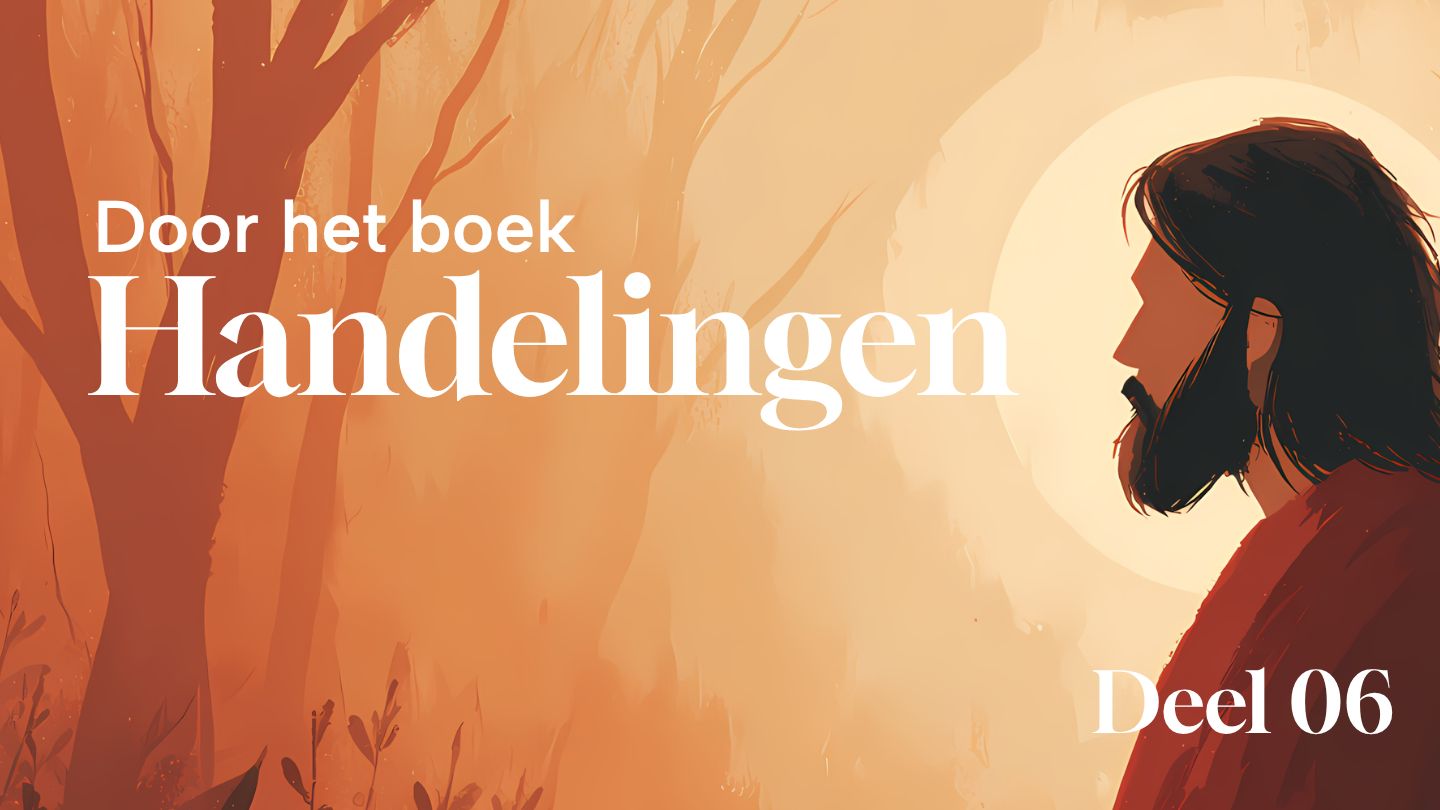 Door het boek Handelingen 6 en 7 met Paul Visser